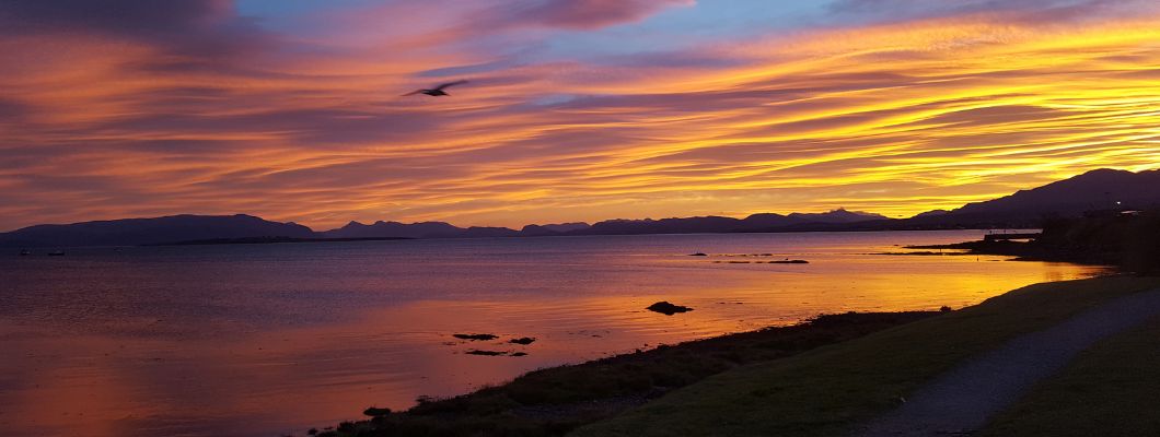 Views over Broadford Bay