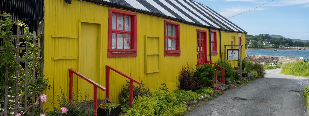 Broadford Pier, Skye Basecamp Lounge