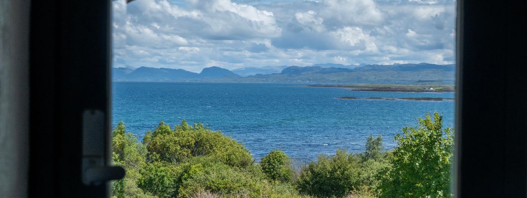 View from Front door of Skye Basecamp